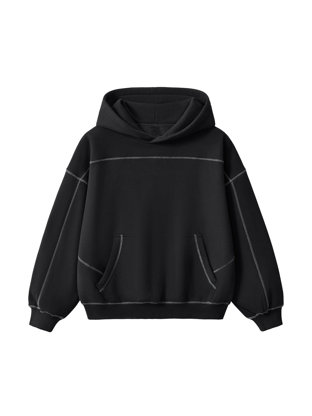 'Belong' Boxy Fleece Hoodie